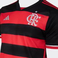 Camisa Flamengo I 24/25 s/n° Torcedor Adidas Masculina