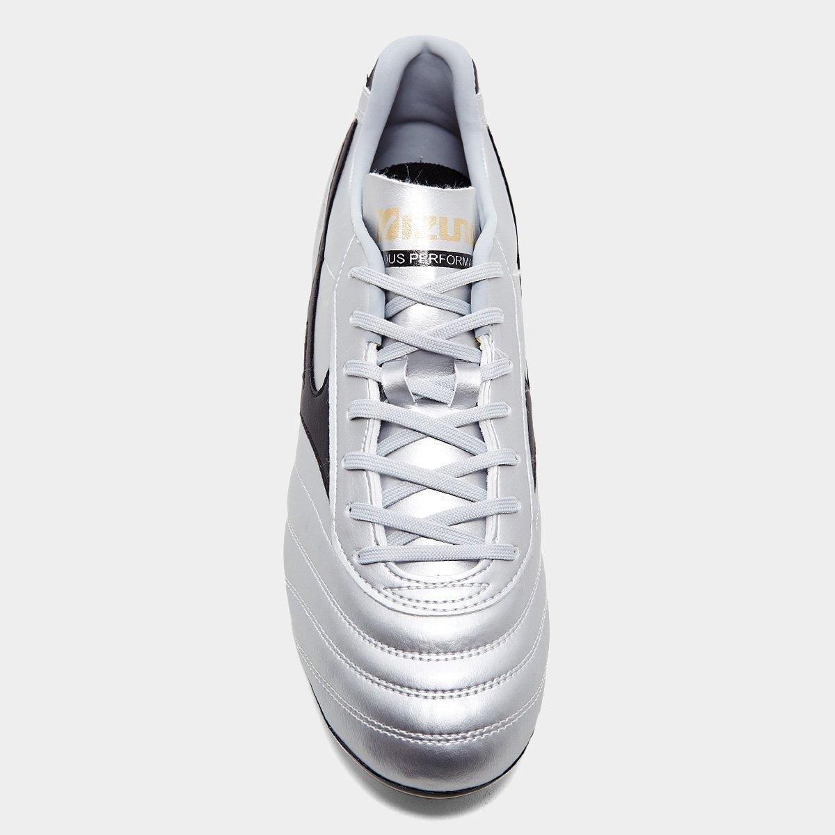 Chuteira Campo Mizuno Morelia Classic Unissex - 4