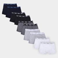 Kit Cueca Boxer Infantil Mash C/ 10 Peças - 1