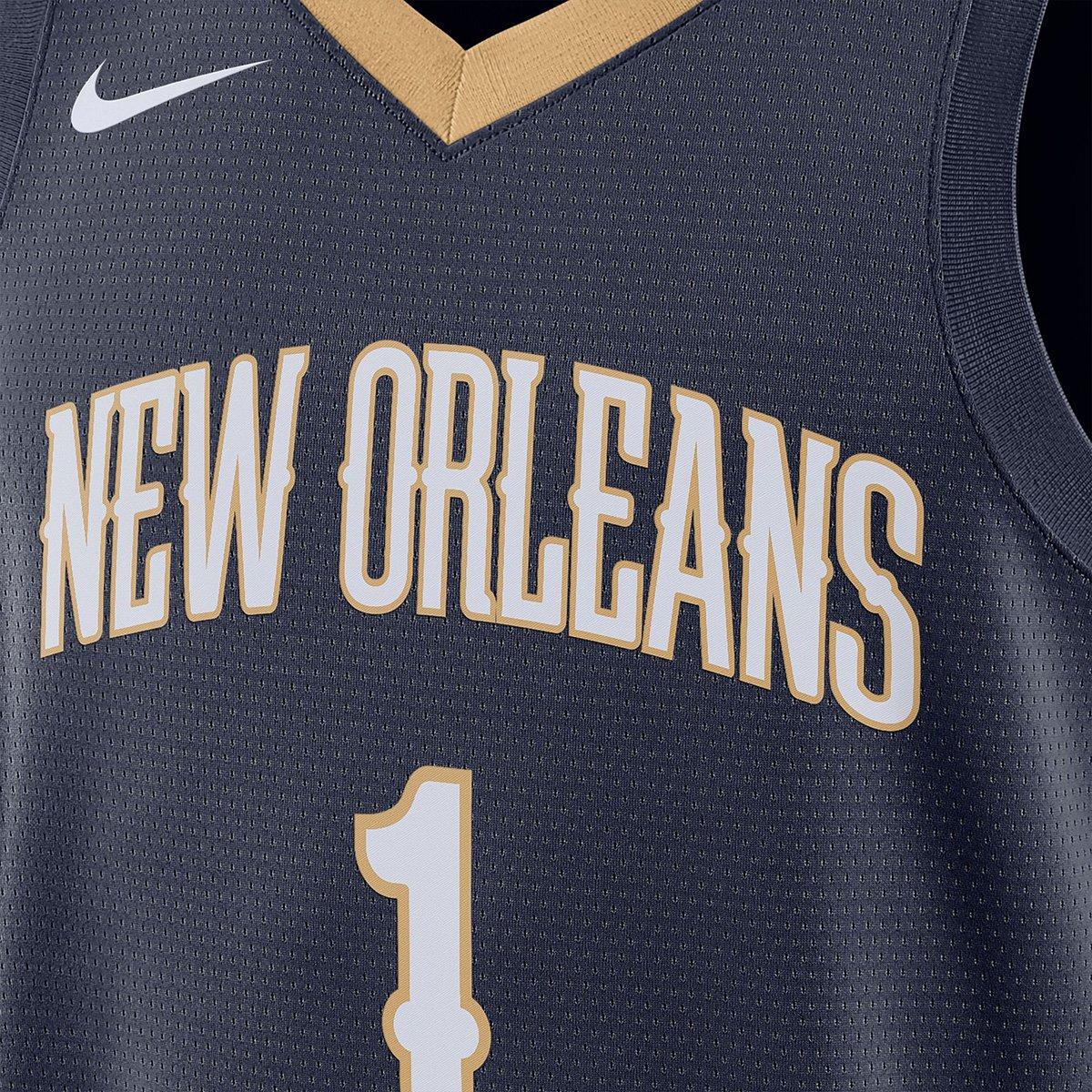 Regata Jersey NBA Nike New Orleans Pelicans Zion Williamson Nº 1 - 7
