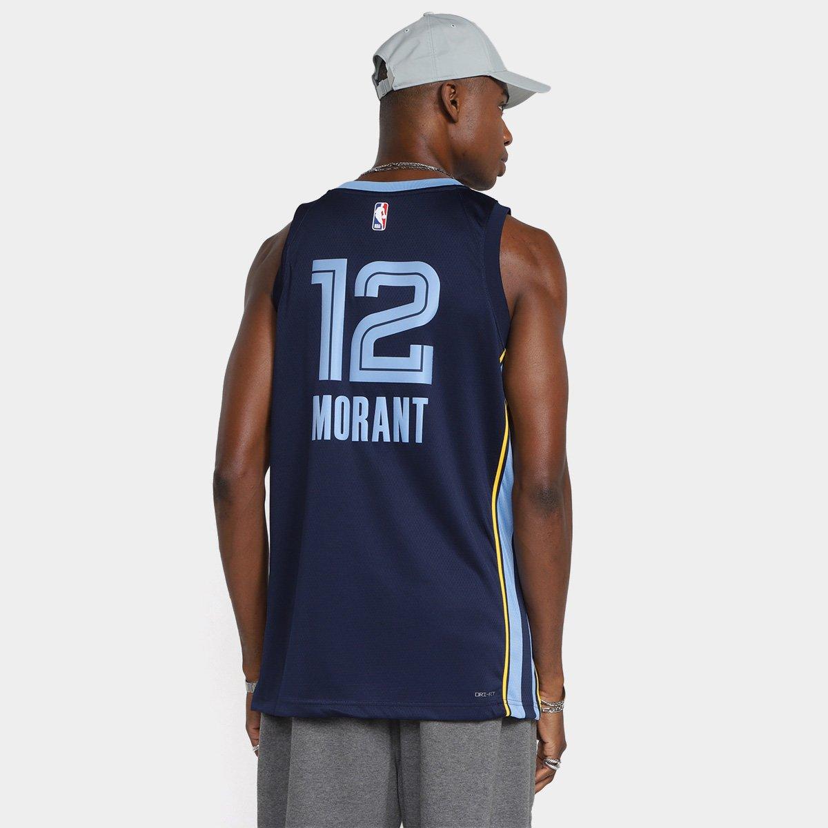 Regata Jersey NBA Nike City Edition Memphis Grizzlies Ja Morant Nº 12 - Masculina - 2