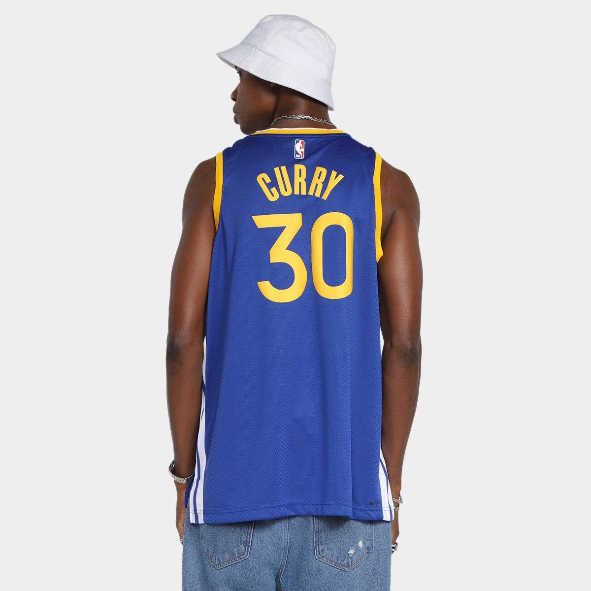 Regata Jersey NBA Nike Golden State Warriors Stephen Curry N° 30 - Masculina - 2
