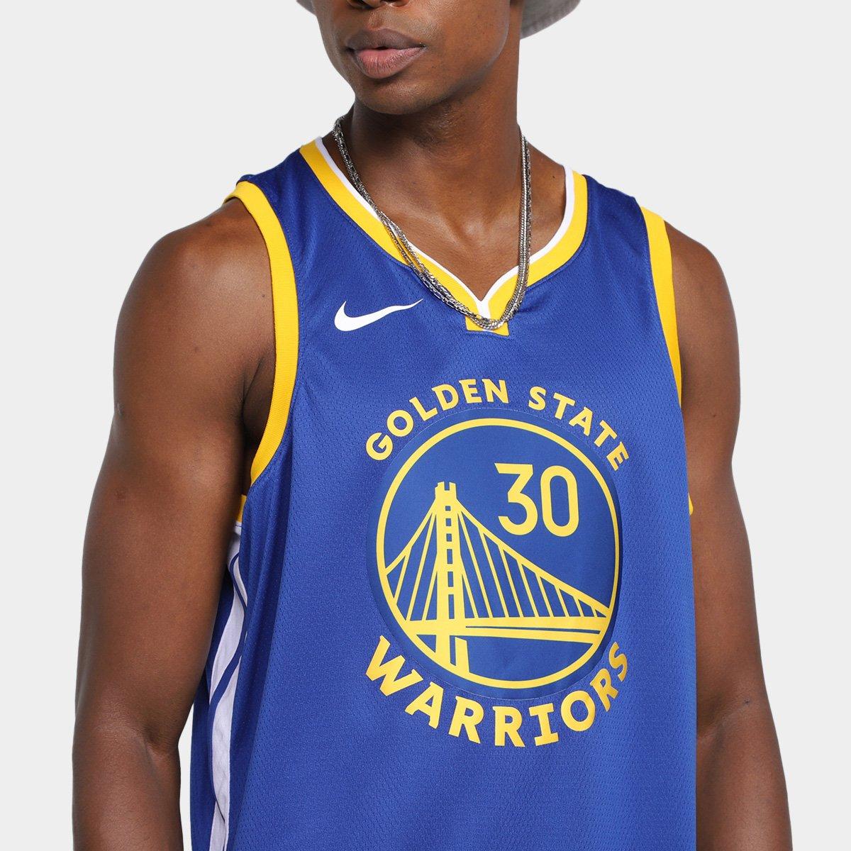 Regata Jersey NBA Nike Golden State Warriors Stephen Curry N° 30 - Masculina - 3