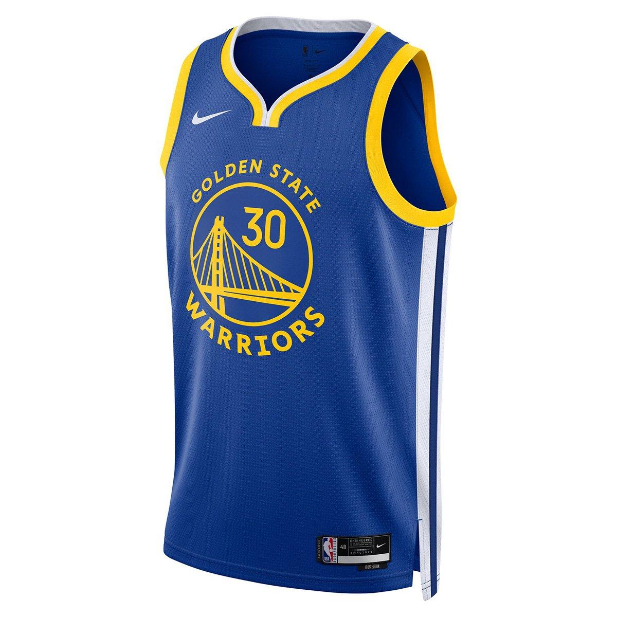 Regata Jersey NBA Nike Golden State Warriors Stephen Curry N° 30 - Masculina - 5