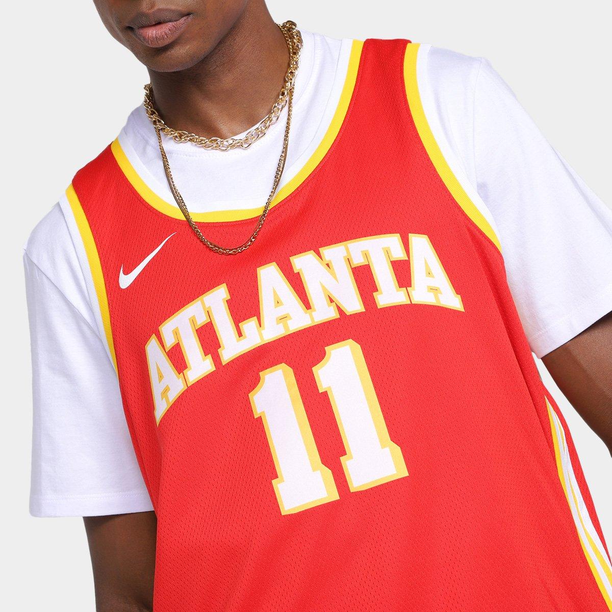 Regata Jersey NBA Nike Atlanta Hawks Trae Young Nº 11 - Masculina - 3