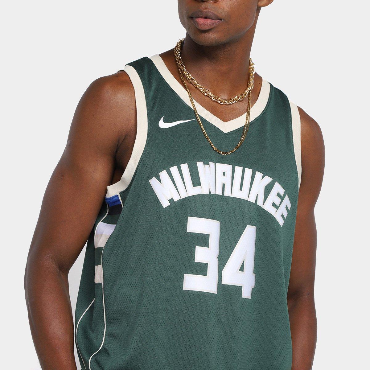 Regata Jersey NBA Nike Milwaukee Bucks Giannis Antetokounmpo Nº 34 - 3