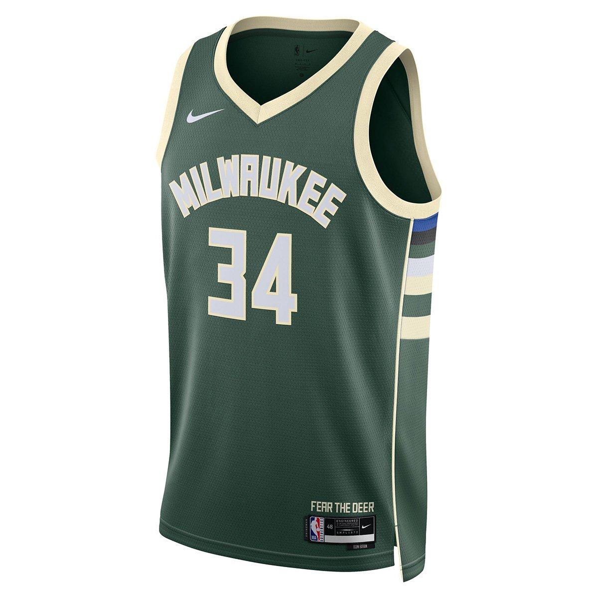 Regata Jersey NBA Nike Milwaukee Bucks Giannis Antetokounmpo Nº 34 - 5