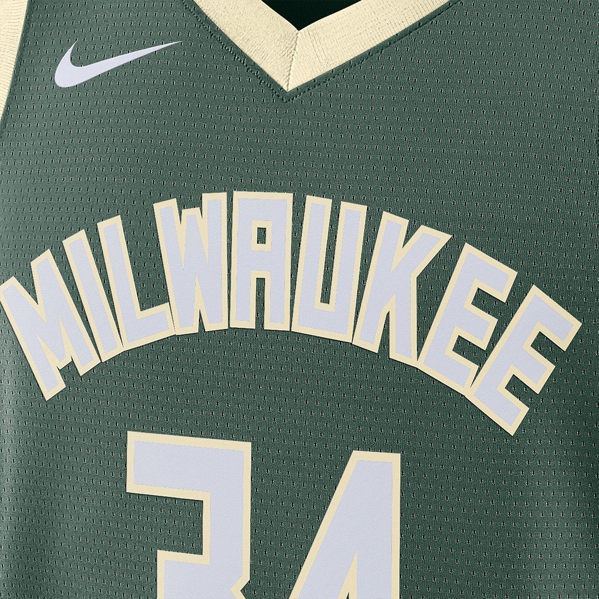 Regata Jersey NBA Nike Milwaukee Bucks Giannis Antetokounmpo Nº 34 - 7