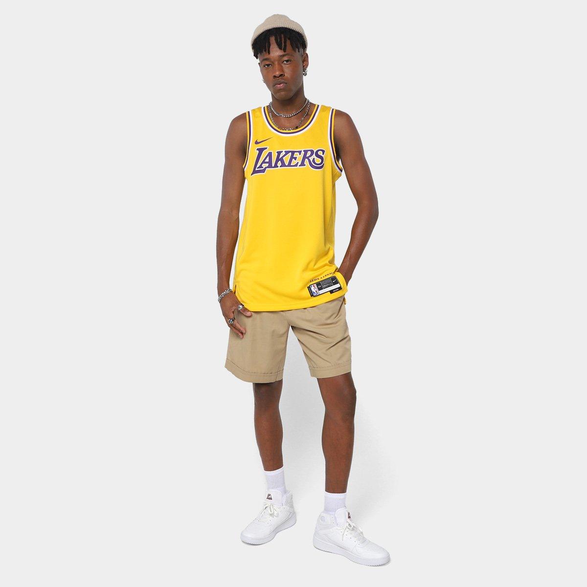 Regata Jersey NBA Nike Los Angeles Lakers - Masculina - 4