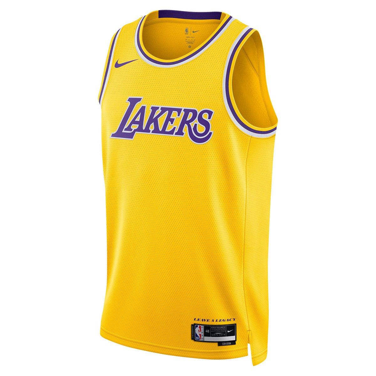 Regata Jersey NBA Nike Los Angeles Lakers - Masculina - 5