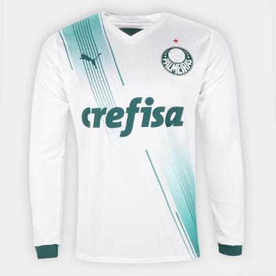 Camisa Palmeiras II 23/24 s/n° Torcedor Puma Manga Longa Masculina