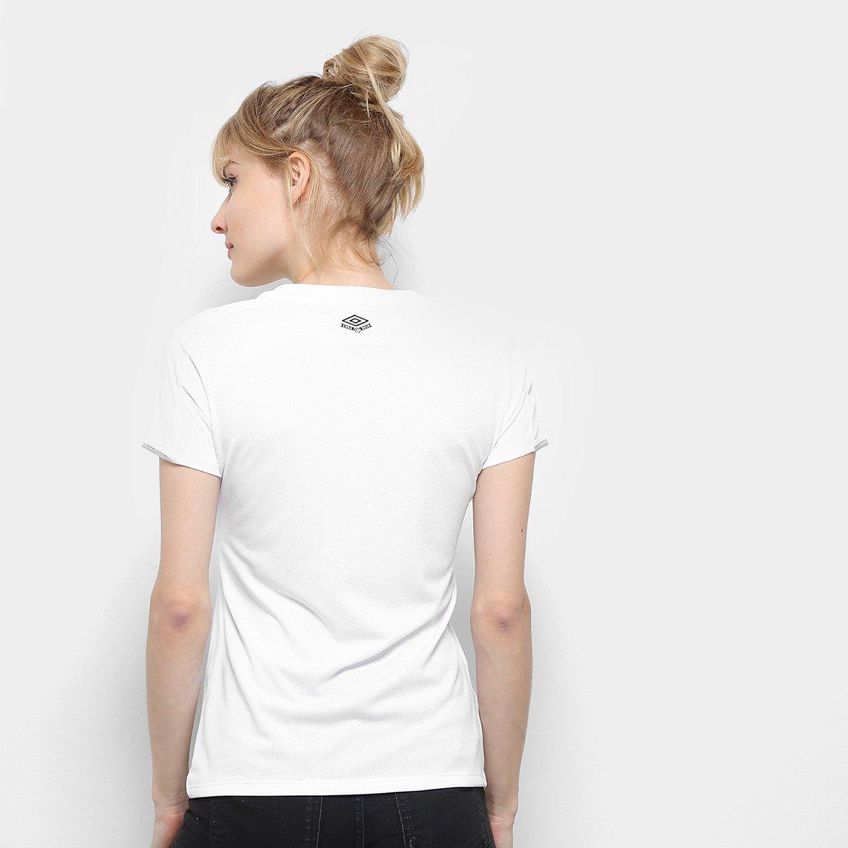 Camisa Santos I 19/20 s/nº Torcedor Umbro Feminina - 2