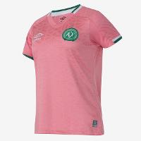 Camisa Chapecoense Outubro Rosa 22/23 s/n° Torcedor Umbro Feminina - 3