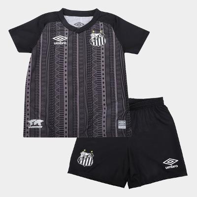 Kit Santos Infantil III 22/23 s/n° Torcedor Umbro