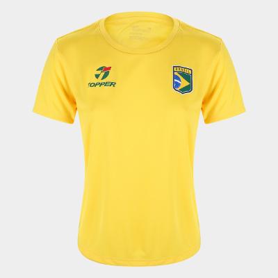 Camisa Topper Seleção Brasil Combate Feminina