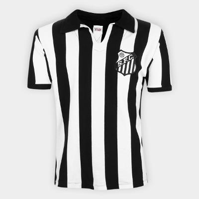 Camisa Polo Retrô Santos 1956 nº 10 Athleta Masculina