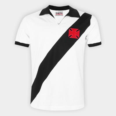 Camisa Polo Retrô Vasco 1960 Athleta Masculina