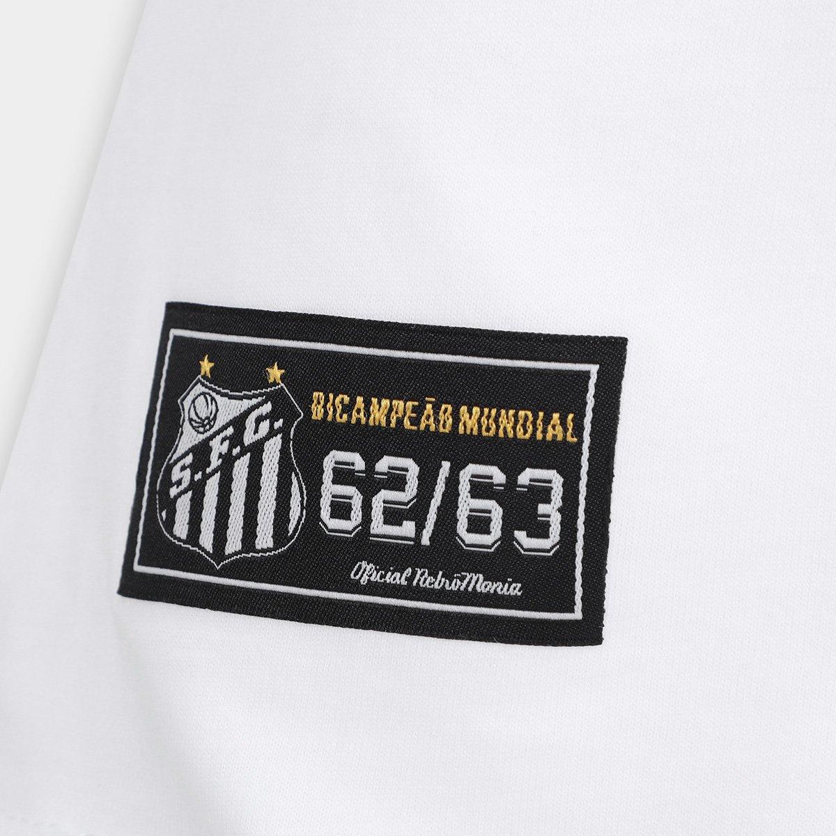 Camisa Santos 1963 Retrômania Feminina - 4