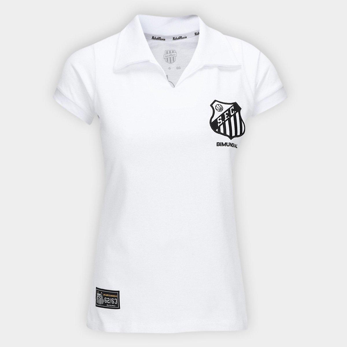 Camisa Santos 1963 Retrômania Feminina - 1