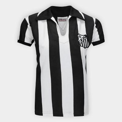 Camisa Polo Retrô Santos 1956 Athleta Feminina