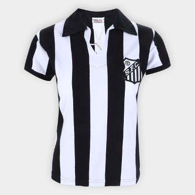 Camisa Polo Retrô Santos 1956 Athleta Feminina