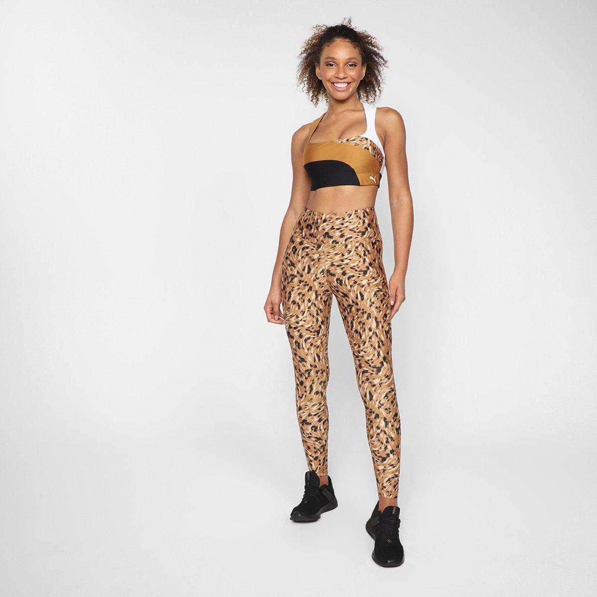 Calça Legging Puma Safari Glam High Waist 7/8 Feminina - 4