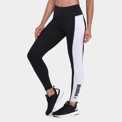 Calça Legging Puma Fit Eversculpt Color Block Wording Feminina