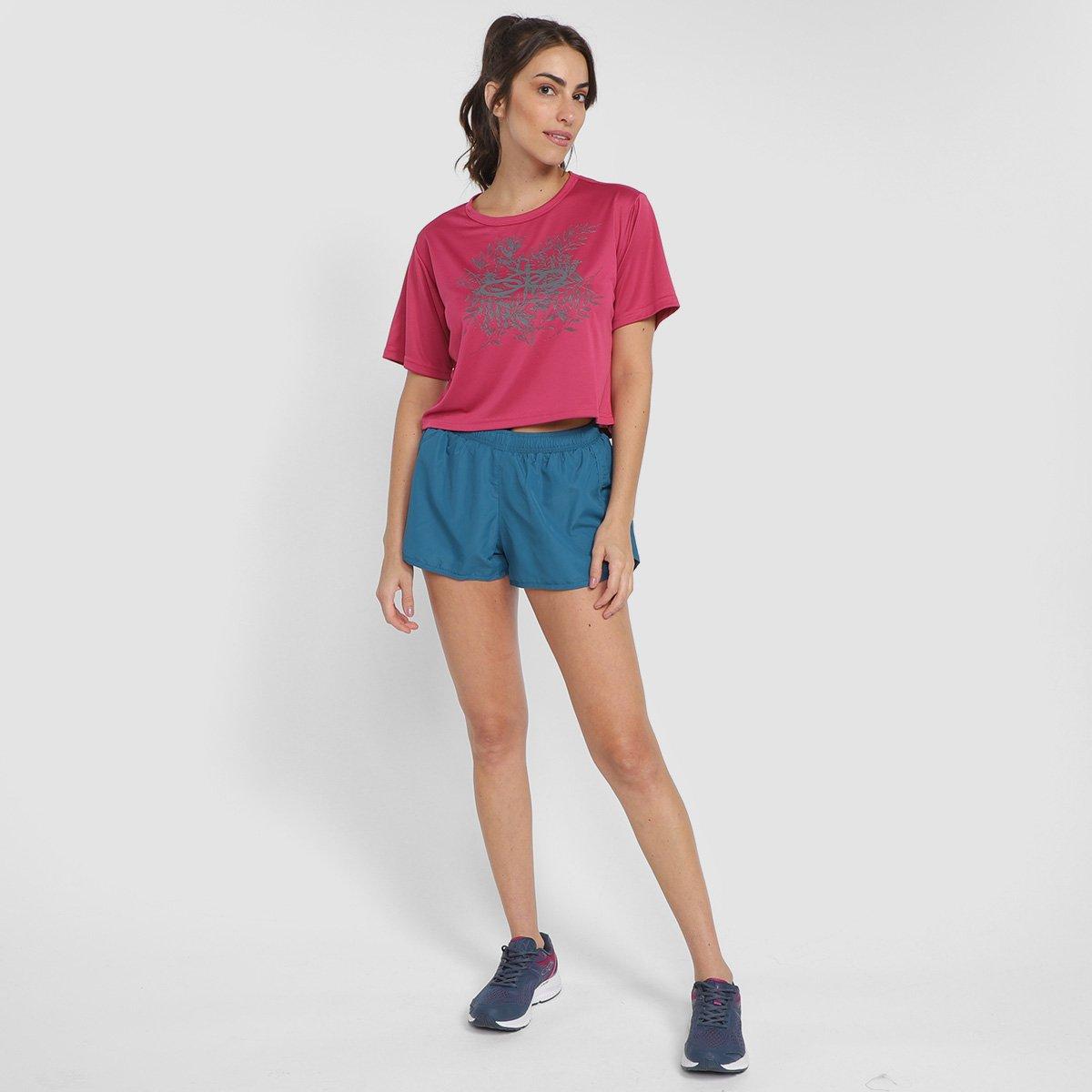 Camiseta Cropped Olympikus Splash Feminina - 4