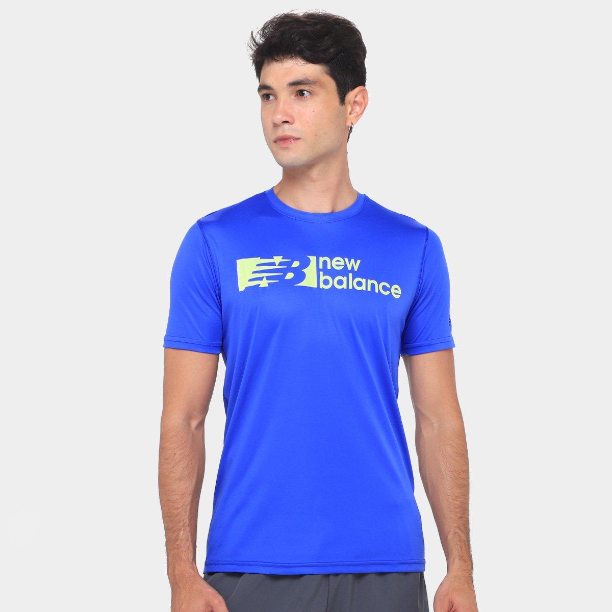 Camiseta New Balance Tenacity Graphic Masculina - 1