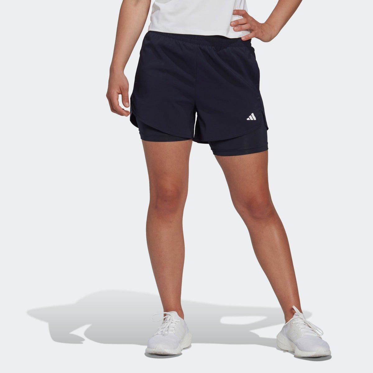 Short Adidas Aeroready Made for Training 2 in1 Minimal Feminino - 2