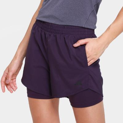 Short Adidas Aeroready Made for Training 2 in1 Minimal Feminino