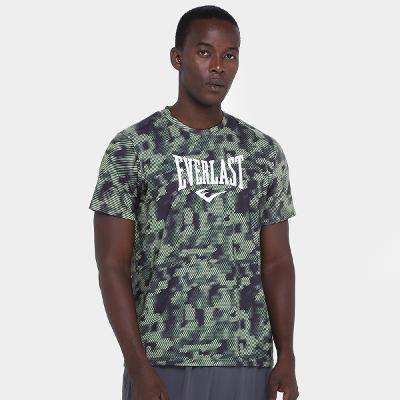 Camiseta Everlast Camuflada Masculina