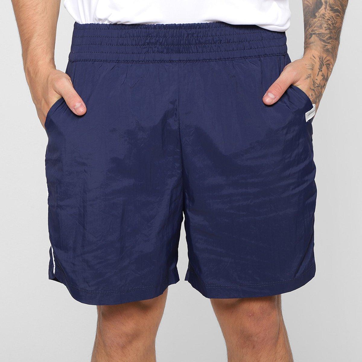 Bermuda Estilo Do Corpo Dupla Cross Masculina - 1