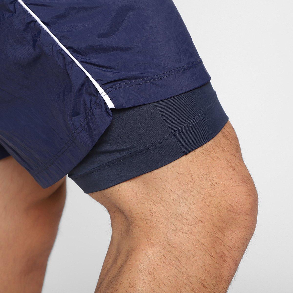 Bermuda Estilo Do Corpo Dupla Cross Masculina - 3