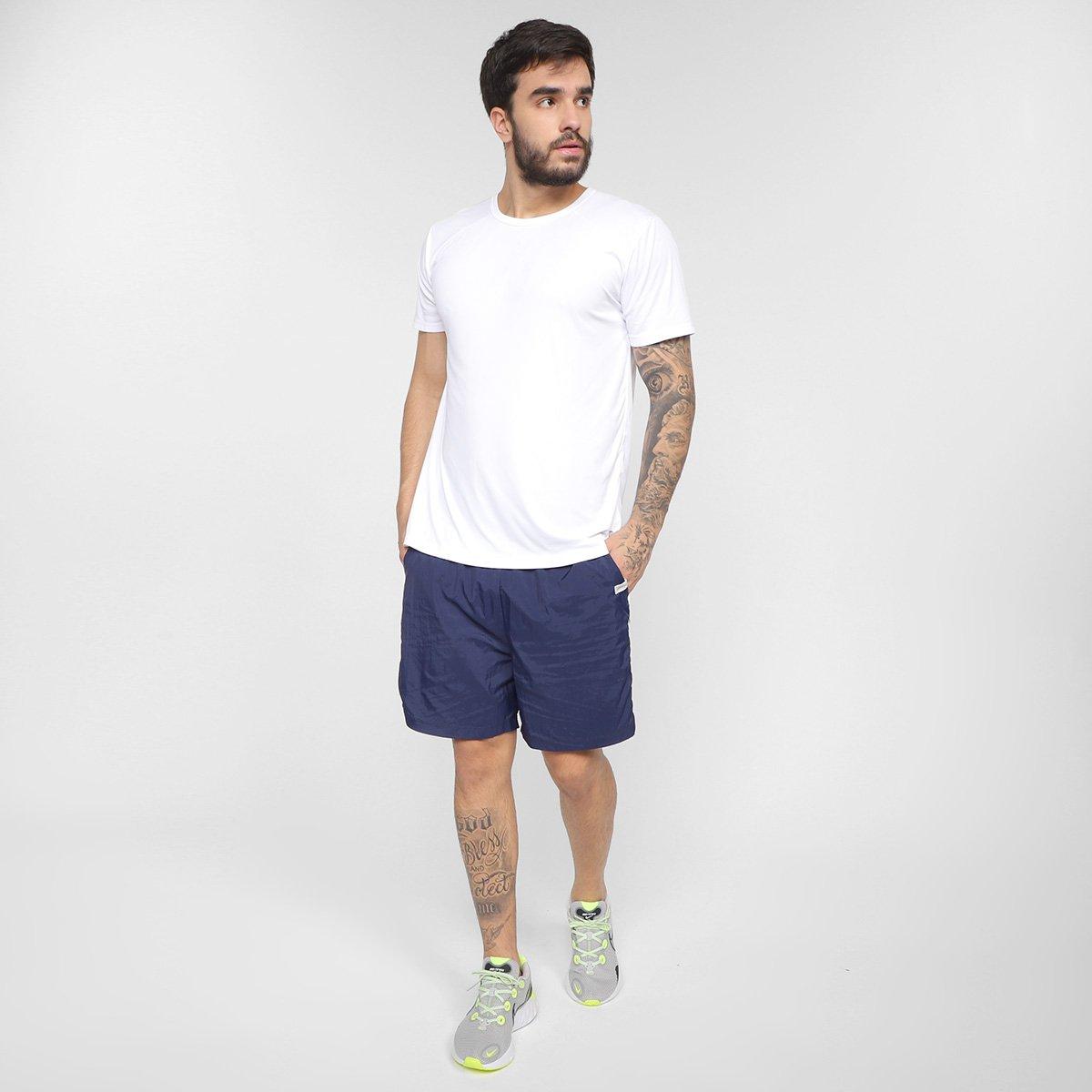 Bermuda Estilo Do Corpo Dupla Cross Masculina - 4