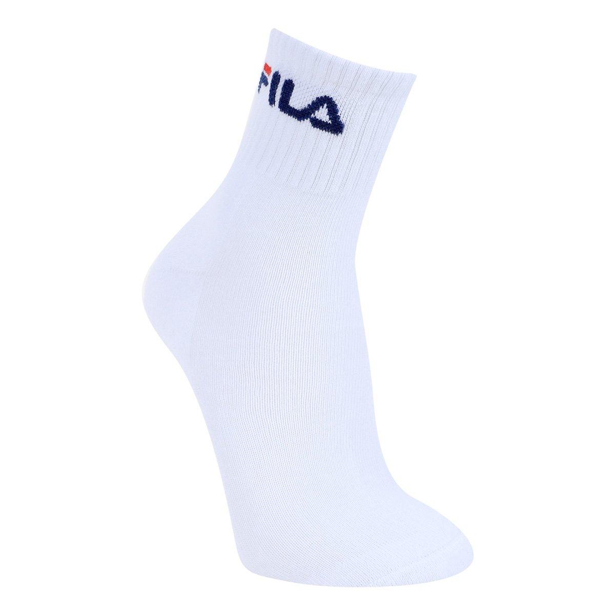 Kit Meia Fila Cano Médio Logo c/ 3 pares - 2