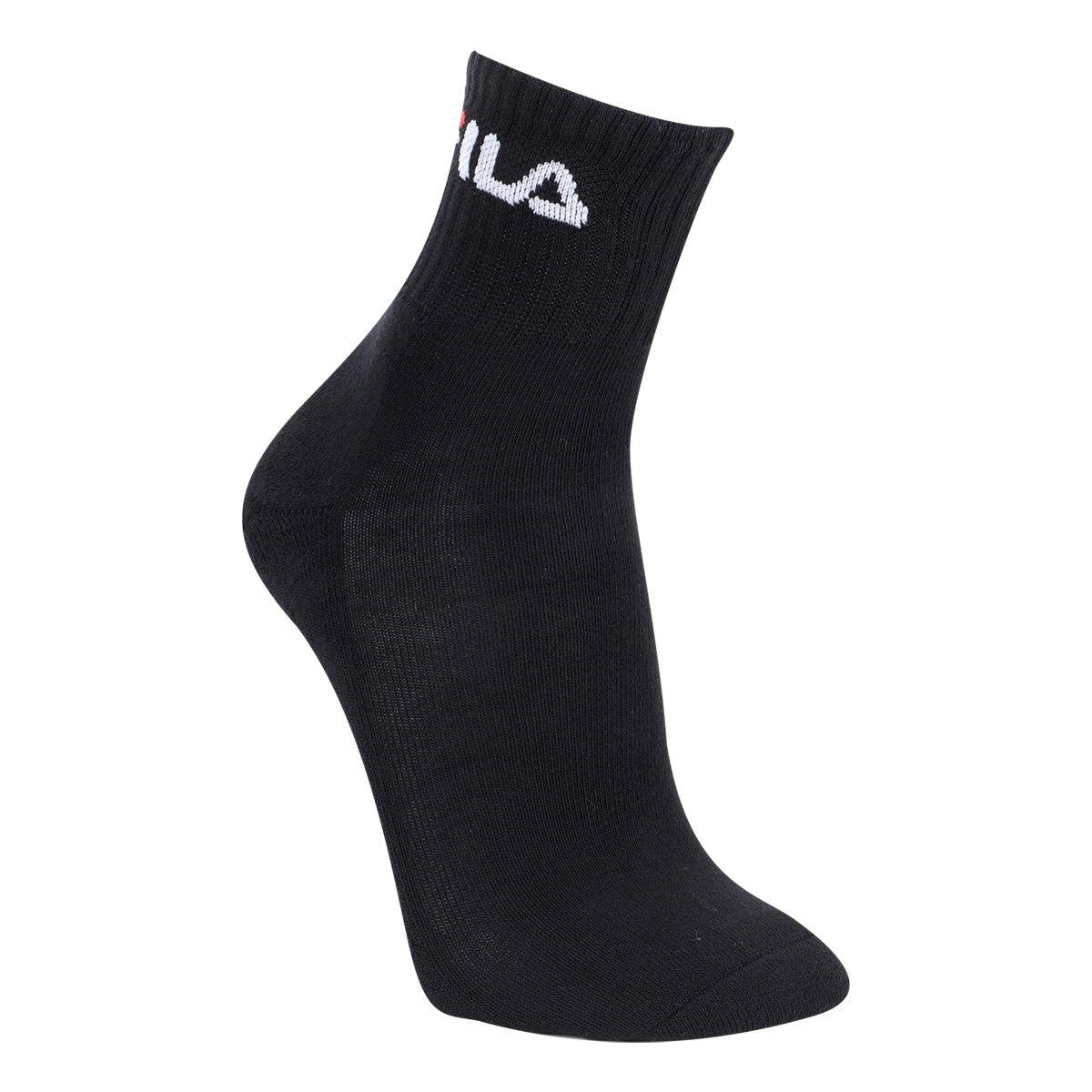 Kit Meia Fila Cano Médio Logo c/ 3 pares - 4