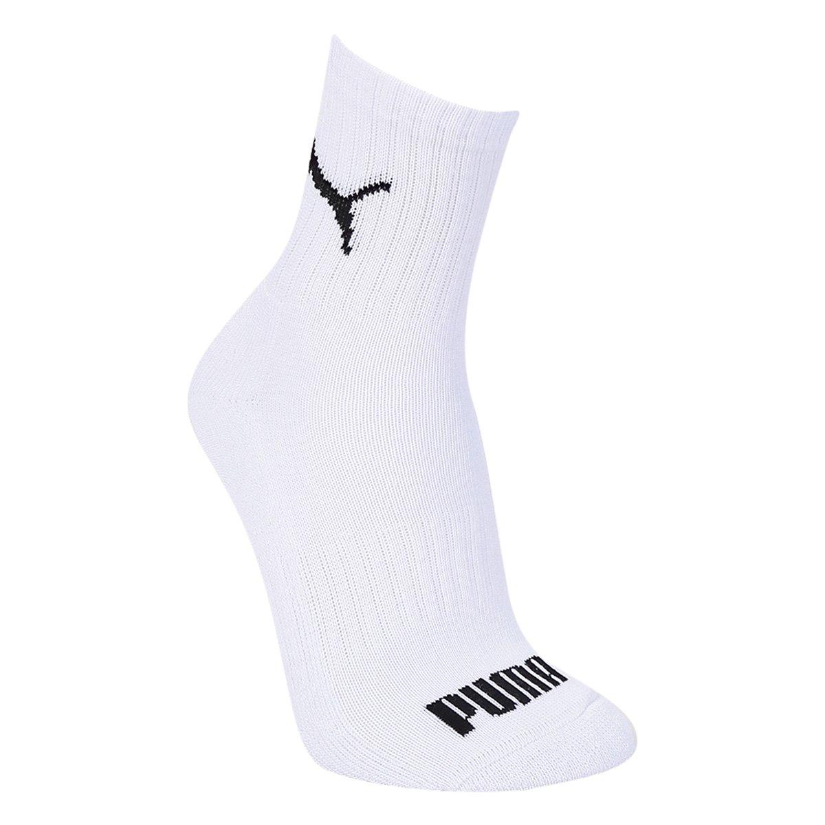 Meia Cano Médio Puma c/ 03 Pares - 2