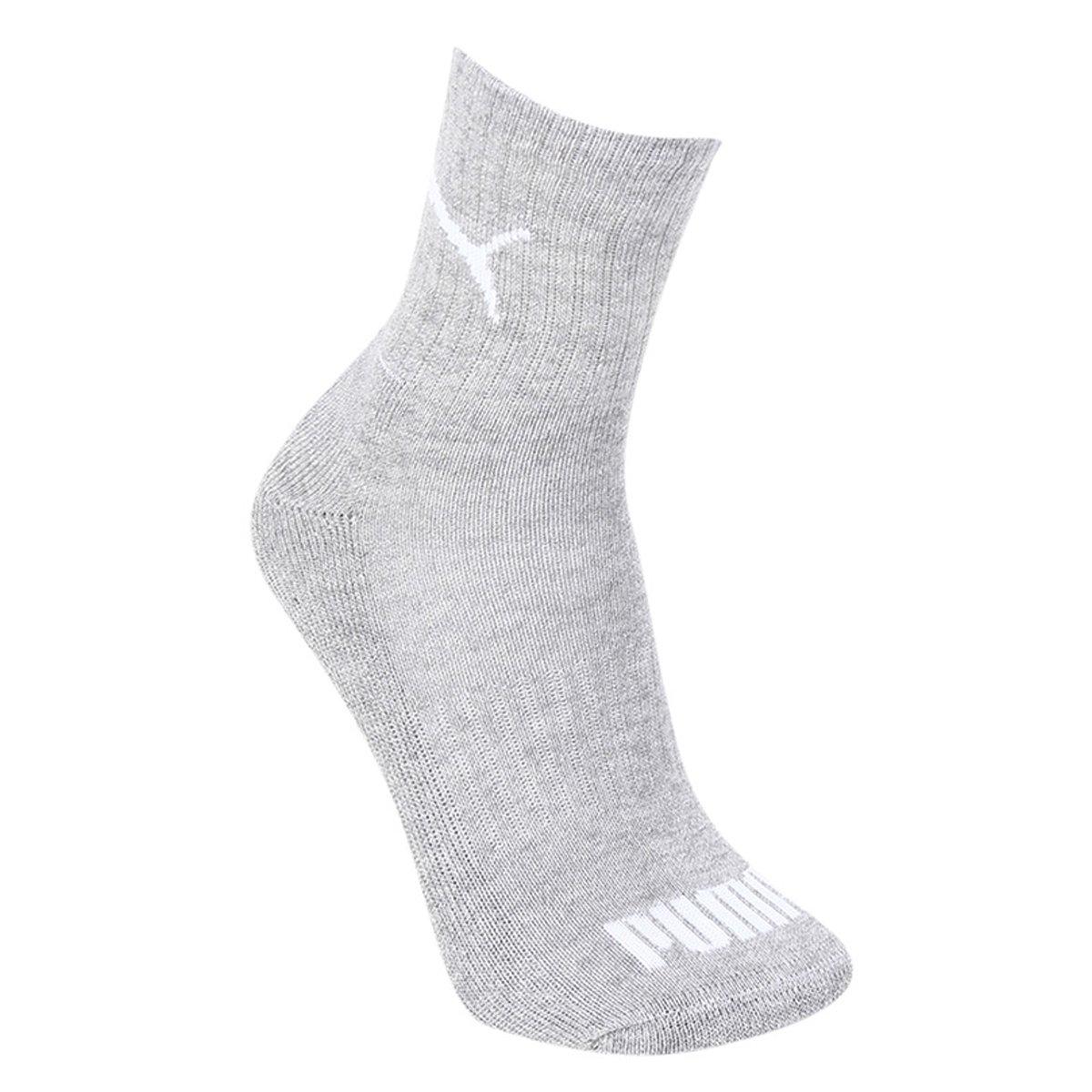 Meia Cano Médio Puma c/ 03 Pares - 3