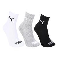 Meia Cano Médio Puma c/ 03 Pares - 1