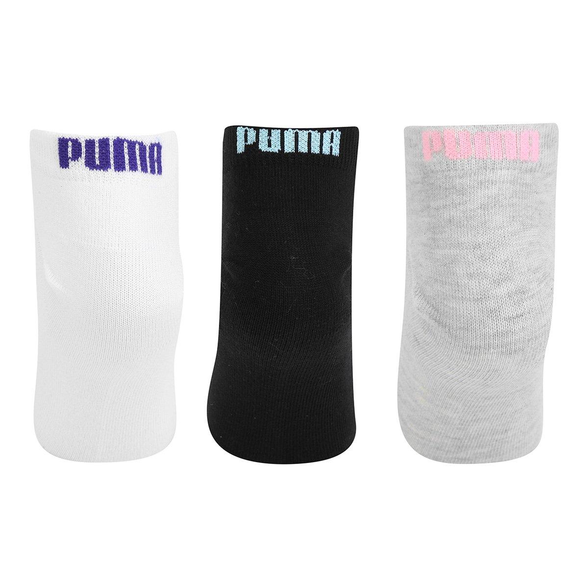 Meia Soquete Puma c/3 Pares - 2