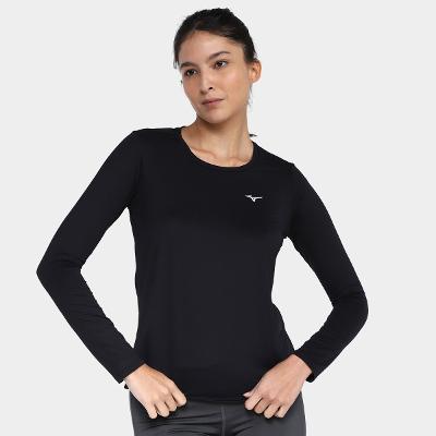 Camiseta Mizuno Pro Uv Manga Longa Feminina