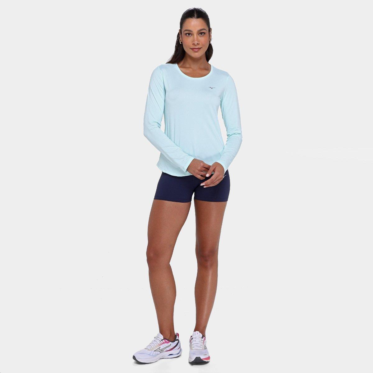 Camiseta Mizuno Pro Uv Manga Longa Feminina - 4