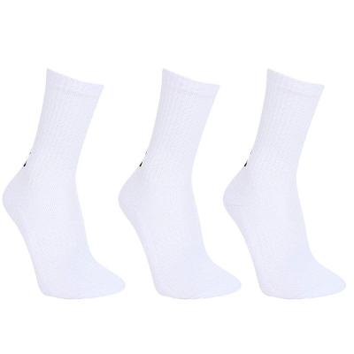 Kit Meia Under Armour Cano Longo Core Cotton Crew 3 Pares