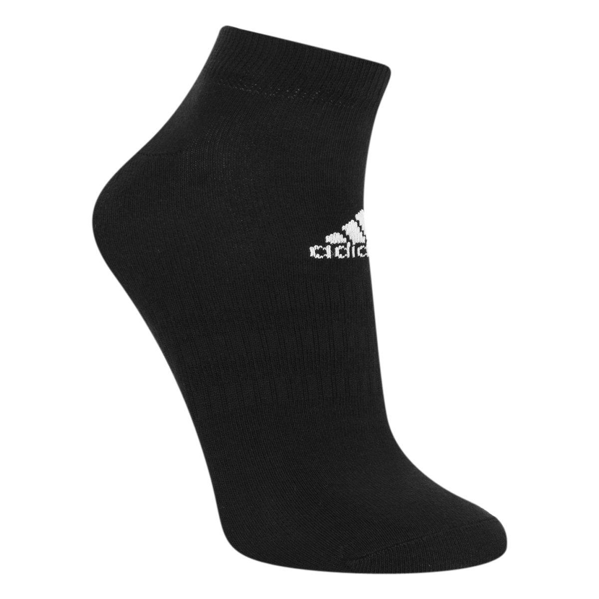 Meia Adidas Cano Baixo C/ 6 Pares - 2