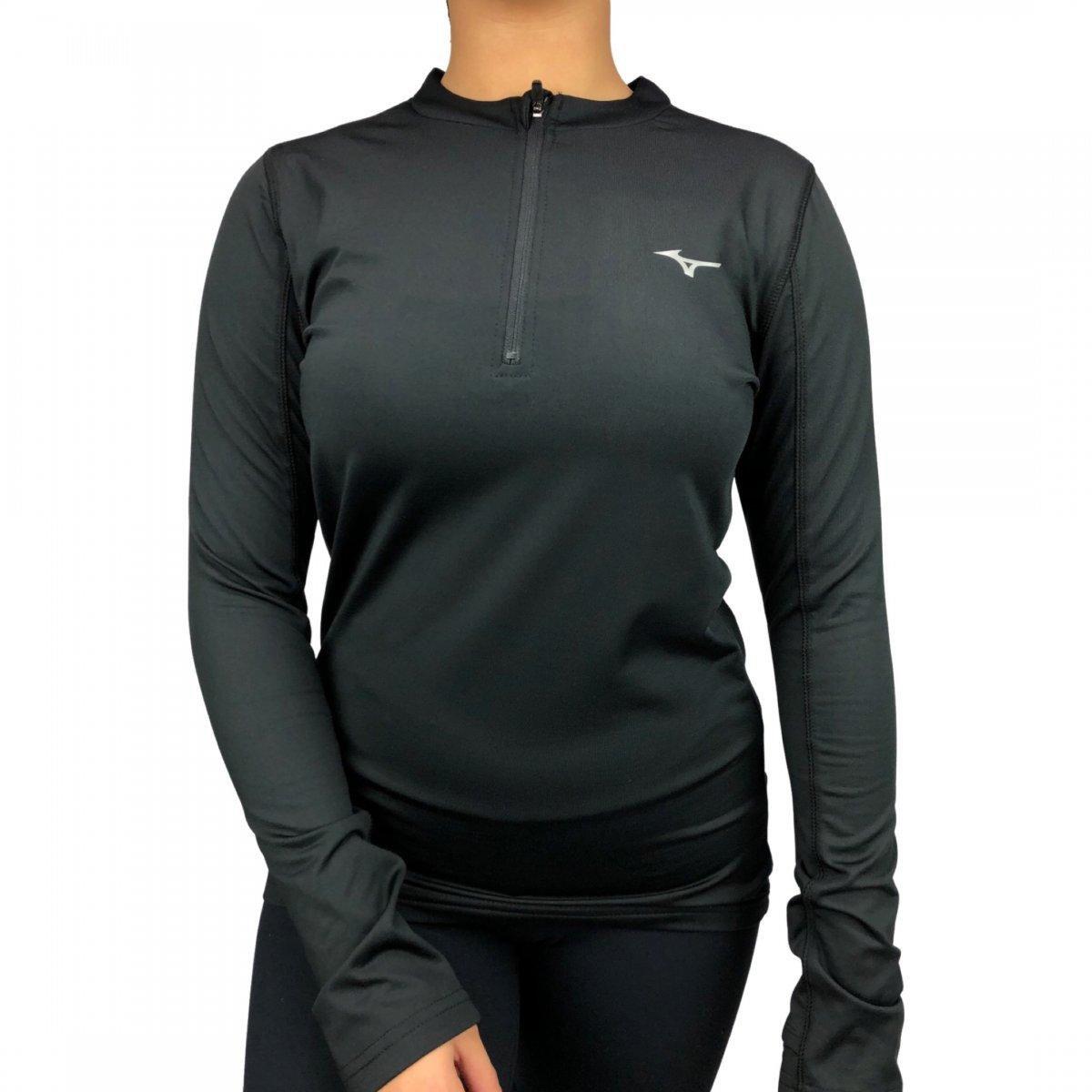 Camiseta Mizuno Térmica Manga Longa Feminina - 1