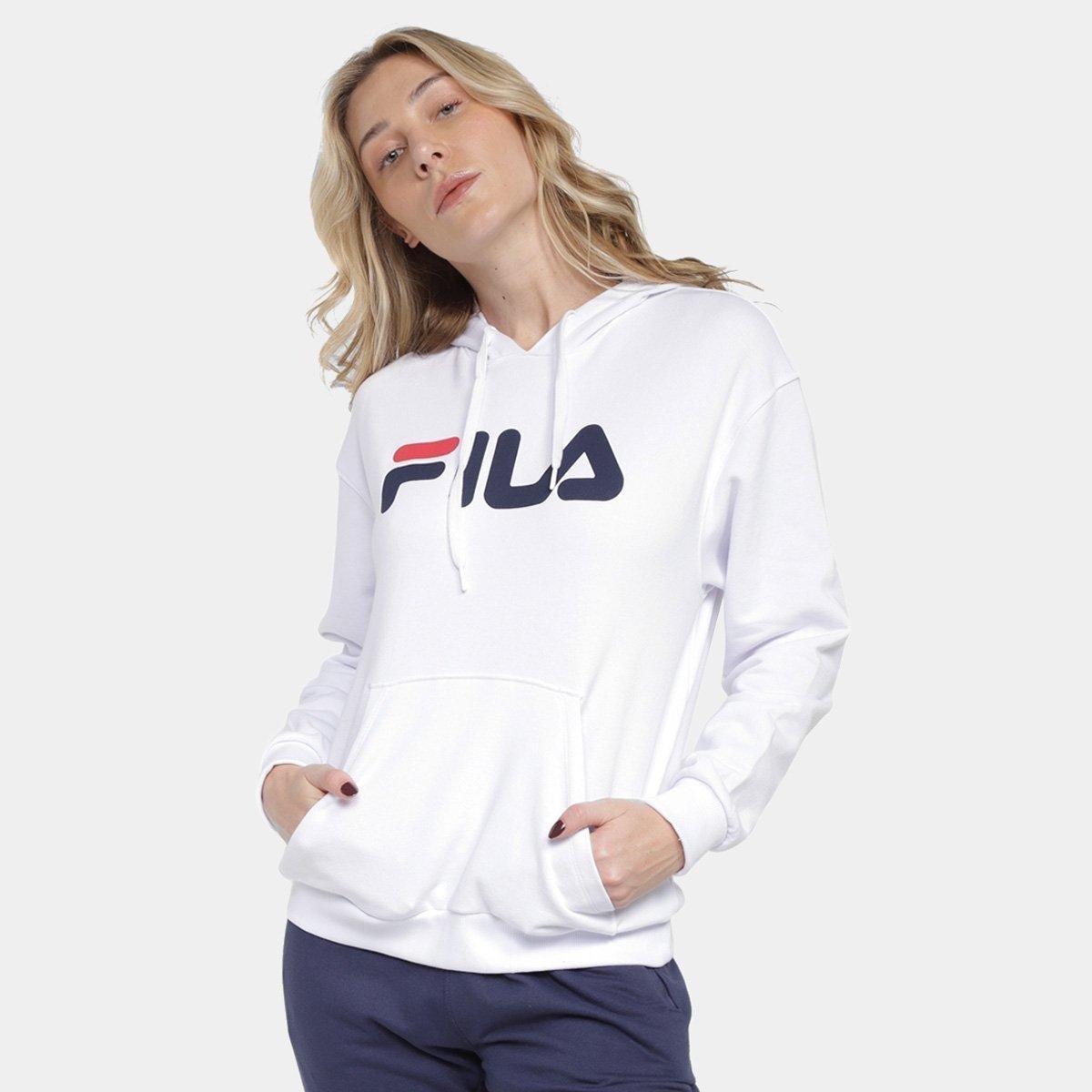 Moletom Fila Comfort Letter II c/ Capuz Feminino - 1