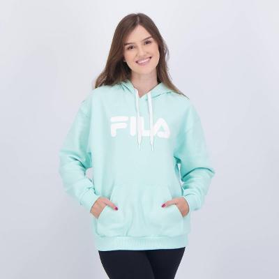 Moletom Fila Comfort Letter II c/ Capuz Feminino