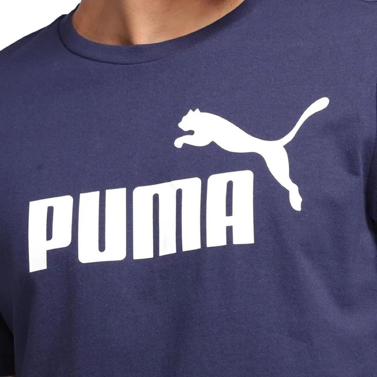 Camiseta Puma Essentials Logo Masculina - 2