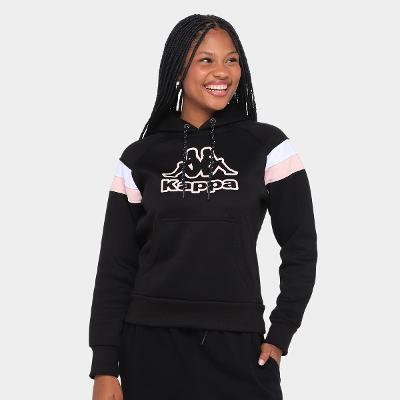 Moletom Kappa Ladies Sport C/ Capuz Feminino
